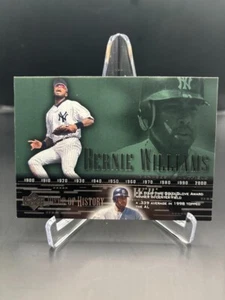 Bernie Williams 2002 Upper Deck Piece of History #42 New York Yankees Baseball - Bild 1 von 2