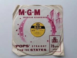 CONNIE FRANCIS 1958 UK 78 STUPID CUPID M-G-M .985 - Picture 1 of 6