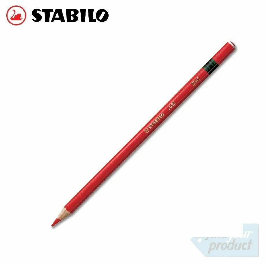 STABILO - ALL AQUARELLABLE RED PENCILS 8040 - (WAX PENCIL / CHINAGRAPH) 1 Each - Image 1 of 1