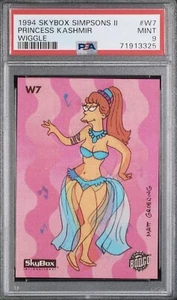 PSA 9 Princess Kashmir 1994 Skybox The Simpsons 3D Wiggle Lenticular POP 1 None^ - Picture 1 of 3