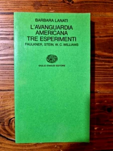 BARBARA LANATI/L'AVANGUARDIA AMERICANA TRE ESPERIMENTI/EINAUDI 1977 (E71) - Foto 1 di 3