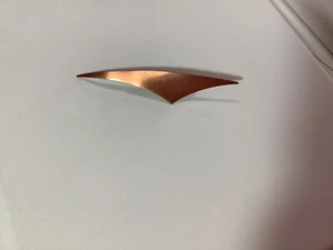 Vintage Kim signed copper Brooch Pin 4” - Picture 1 of 4