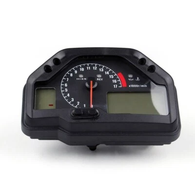 Speedometer Tachometer Gauges LCD Digital Odometer For Honda CBR600RR 03-06 H0 - Image 1 of 4