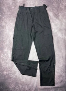 F/W 98 Gucci by Tom Ford Vintage Wool Classic Cargo Zip Pants Womens size 40 / M - Picture 1 of 16