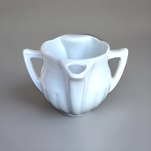 Vtg Double Spout Porcelain Sauce Boat/Separator - Pillivuyt France, 6-3/8" Long - Picture 1 of 12