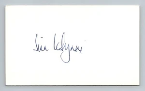 JIM WYNN Autograph Signed 3x5 Index Card Authentic AUTO w/ JSA LOA - Picture 1 of 4