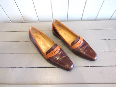 MOCASSINS CUIR MARRON P 36,5 PACO HERRERO - Photo 1/4