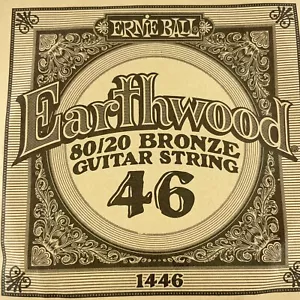 Ernie Ball Earthwood 80/20 Bronze Guitar String 1446 - Picture 1 of 4