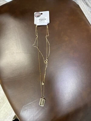 WEAR by Erin Andrews x Baublebar Pittsburgh Pirates Dog Tag Necklace - Image 1 of 4