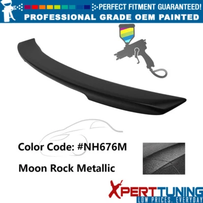 Fits 06-07 Honda Accord OE Style Rear Trunk Spoiler ABS Moon Rock Metallic Foto 1 de 3