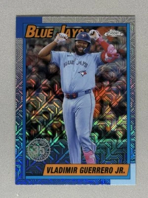 2025 Topps Series 1 Vladimir Guerrero Jr. Silver Pack Mojo #T90C-30 Blue Jays ￼ - Image 1 of 3