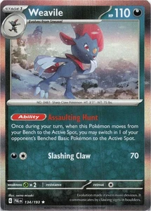 Pokemon - Weavile #134/193 - SV02: Paldea Evolved Holo - Bild 1 von 2