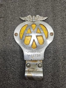 Vintage AA Automobile Association Autoabzeichen britisch #9A12731 - Bild 1 von 5