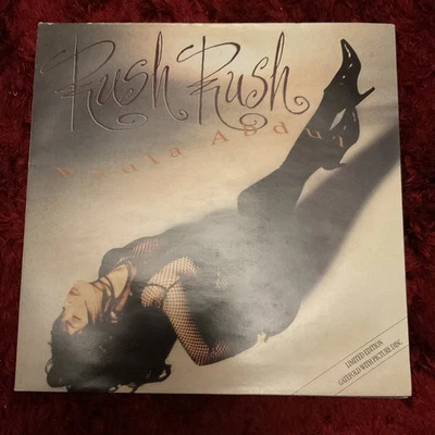 Paula Abdul Rush Rush - Vinyl Record 12" Single - Ltd Edn Gatefold Picture Disc - Image 1 of 4