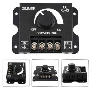 LED Licht Dimmer 30A Spannungsregler DC-DC Netzteil einstellbar 12V-24V - Bild 1 von 20