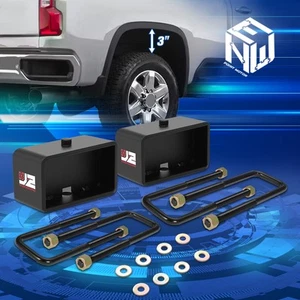 J2 Para 99-22 Silverado Sierra 1500 Acero al Carbono 3" Bloques Elevadores Traseros Nivelación Kit - Imagen 1 de 6