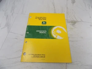 John Deere Manuale Operatore Gancio Tre Trapano OM-N200227 Serie 8000 - Foto 1 di 2