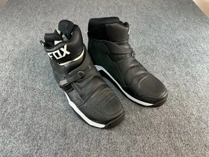 Fox Racing Bomber Motorcycle Boots Men’s Size US 13 EU 48 Black Protective - Picture 1 of 6