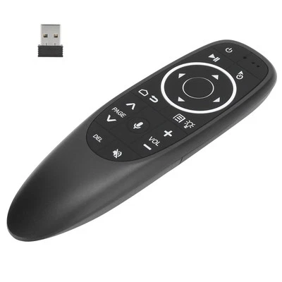 Smart Voice Remote Control 2.4G Wireless Mouse Gyroscope IR Learning For G10 BEA - Image 1 of 4