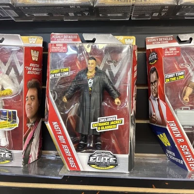 Figura de acción WWE Elite Series 42 Nasty Boy Jerry Sags entrada 2015 de colección nueva en caja Foto 1 de 2