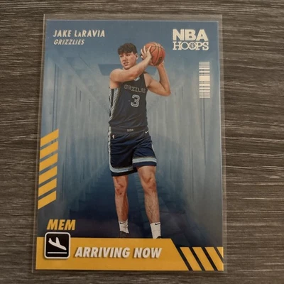 2022-23 Panini NBA Hoops - Arriving Now Jake LaRavia #19 (RC) - Image 1 of 2