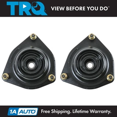 Front Upper Strut Mounts w/ Bearings Left & Right Pair Set for Hyundai Kia Foto 1 de 3