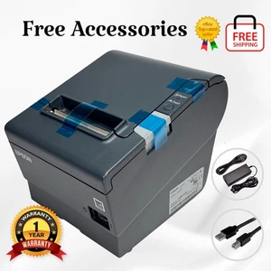 Epson TM-T88V POS Compact Thermal Receipt Ticket Printer USB Serial 1YR WARRANTY - Picture 1 of 13