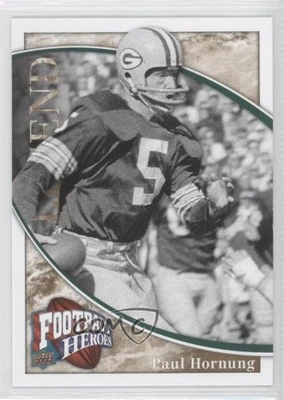 2009 Upper Deck Football Heroes Legend Paul Hornung #201 HOF - Image 1 of 2