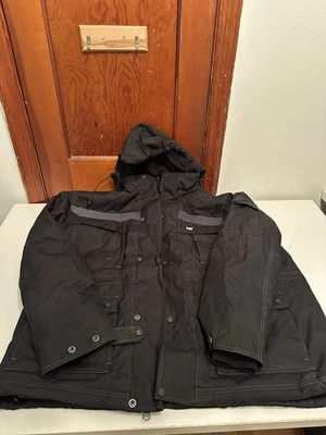 Caterpillar мужской тяжелый изолированный парка куртка 2XL (отсутствует одна кнопка) - Изображение 1 из 4