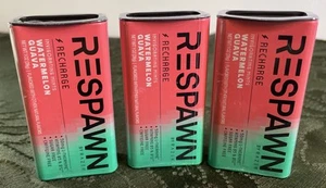 Lotto 3 Razer Respawn Ricarica Rinvigorente Mentine Anguria Guava Nuovi Sigillati - Foto 1 di 6