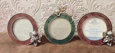3 X Margaret Tarrant Sprite Fairy Photo Frames - Image 1 of 4