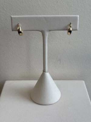 14K Estate Huggie/Hoop Earrings 0.5g - Image 1 of 3