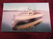 M.V. Tsawwassen postcard BC toll authority ferry system   #2564