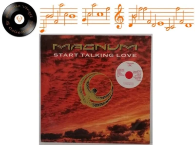 Magnum Start Talking Love  12" Single Red Vinyl Limited Edition No. 3701 - VG+ - Image 1 of 4