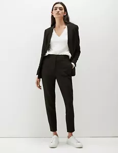 Pantalones cónicos JAEGER 7/8 NEGROS ENVÍO GRATUITO T97/7303B TALLA 12 - Imagen 1 de 5