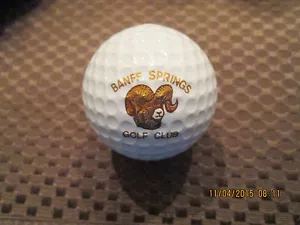 PELOTA DE GOLF PING/S-ROJO/BLANCO PING #2.. LOGOTIPO DEL CLUB DE GOLF BANFF SPRINGS...10/10... - Imagen 1 de 5