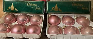 Vintage Christmas By Krebs Glass Ornaments Set Of Twelve - Picture 1 of 3