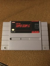 Super Nes Super Scope 6 Super  Nintendo 1992 SNES Not Tested Original Owner