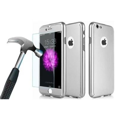 CUSTODIA per Apple iPhone SE 2022 Cover 360° + Pellicola VETRO Temperato 9H - Immagine 1 di 4