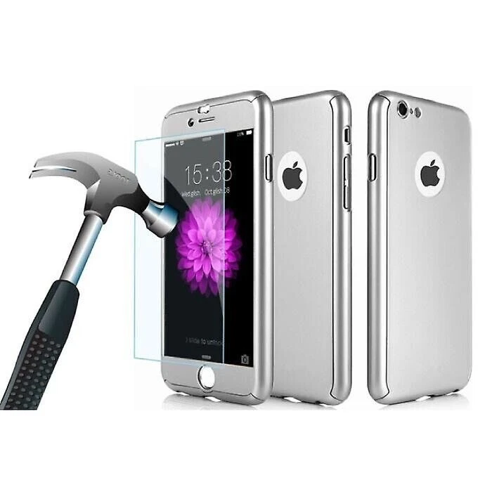 CUSTODIA per Apple iPhone SE 2022 Cover 360° + Pellicola VETRO Temperato 9H - Immagine 1 di 4