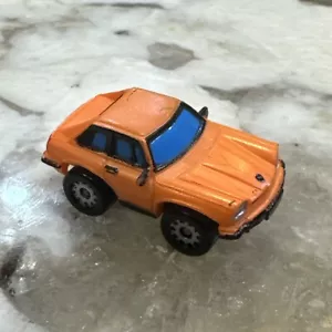 Micro Machines Galoob Vintage 1986 Neon Orange Jaguar XJS - Picture 1 of 10