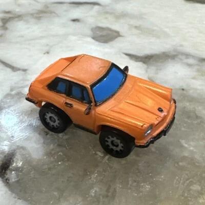 Micro Machines Galoob Vintage 1986 Neon Orange Jaguar XJS - Image 1 of 4