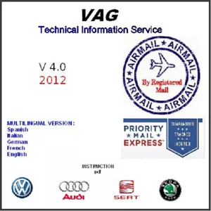 audi vw seat skoda workshop service manual repair 4.0 95 to 2012 VAG - Picture 1 of 5