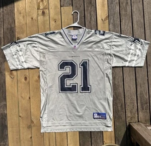 Vintage Reebok Dallas Cowboys Julius Jones “J Jones” NFL Jersey 21 Mens Sz Large - Picture 1 of 7
