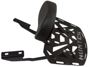 Portaequipajes Placa portaequipajes superior con respaldo para Royal Enfield HUNTER 350 - Imagen 1 de 8