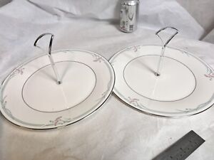 Royal Doulton Carnation One Tier Cake Stand x2