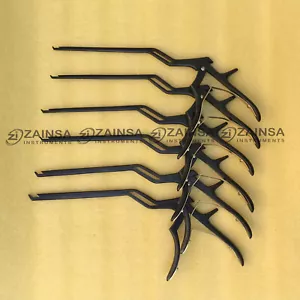 Kerrison Bayonet Bone Spine Rongeur, German Orthopedic Instruments Set of 6 PCs - Picture 1 of 8