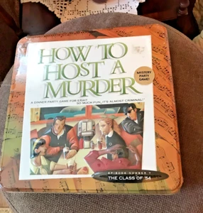 How To Host A Murder Mystery Party Game ~ Sealed 2004 - Picture 1 of 2