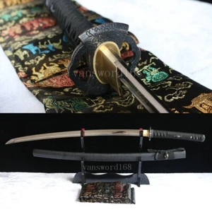 9260 Spring Steel Japanese Samurai Battle Ready Sword Katana Heavy Cutting - Picture 1 of 12