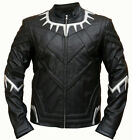 Black Panther Motorbike/Motorcycle Leather Jacket  Cowhide/5 Armour/ All Sizes